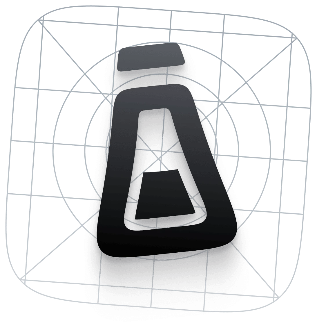 Labpics app icon wireframe